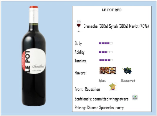 To make French wine easier: a blended wine from Roussillon region