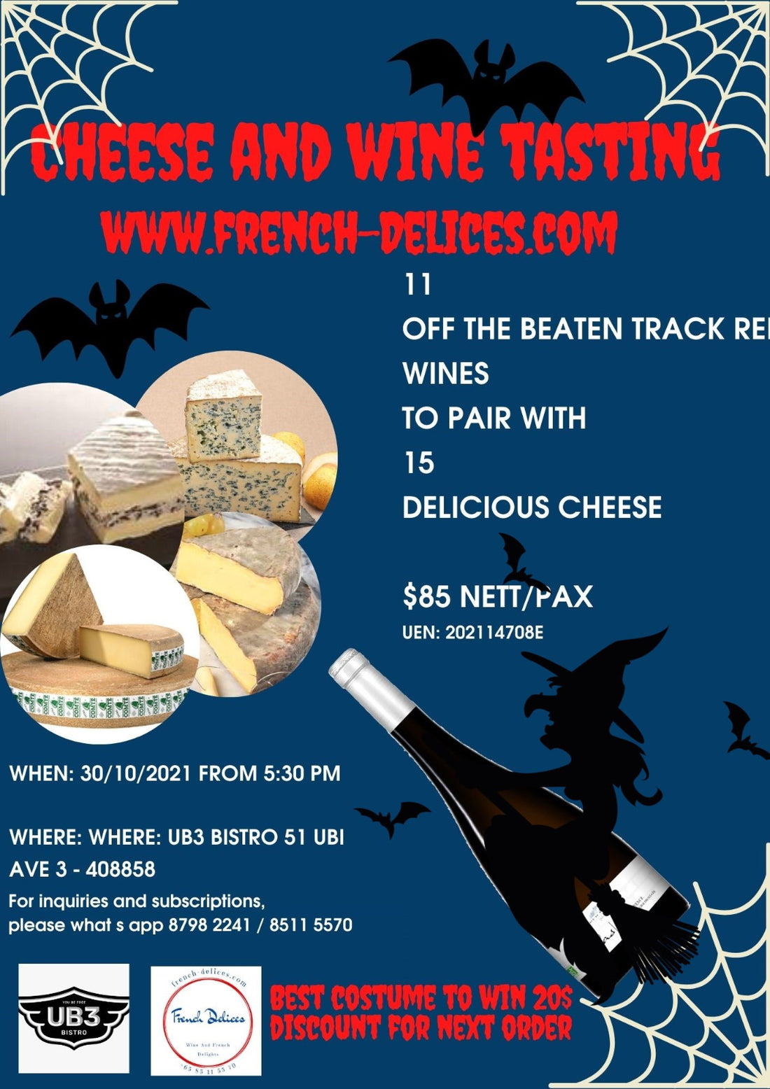 POSTPONED / Join us for Hallowen !