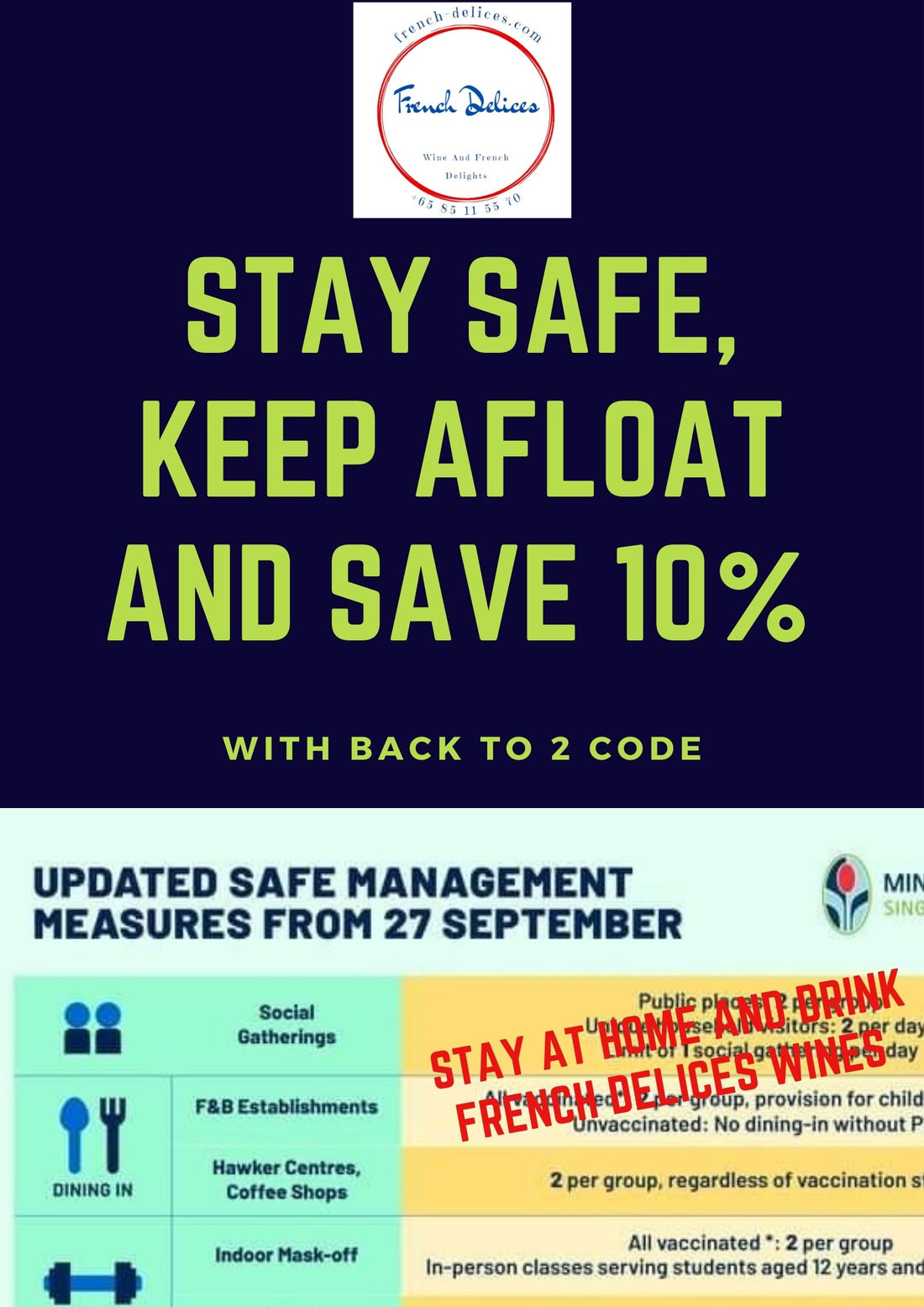 Keep safe and enjoy a 10% rebate