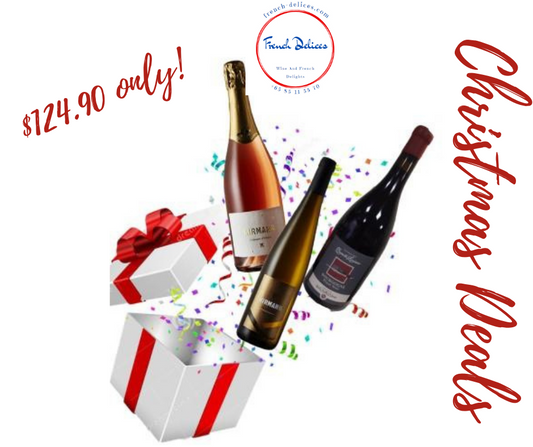 Christmas Deals - Only $124.90 for 3 essential wines !