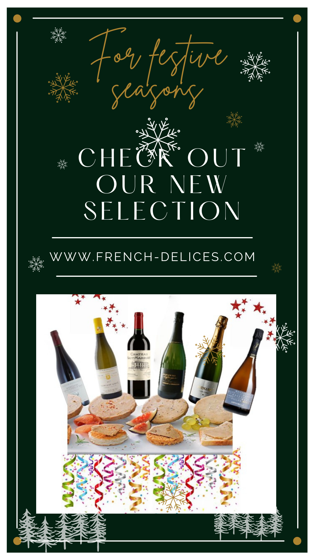 Festive selection at French delices